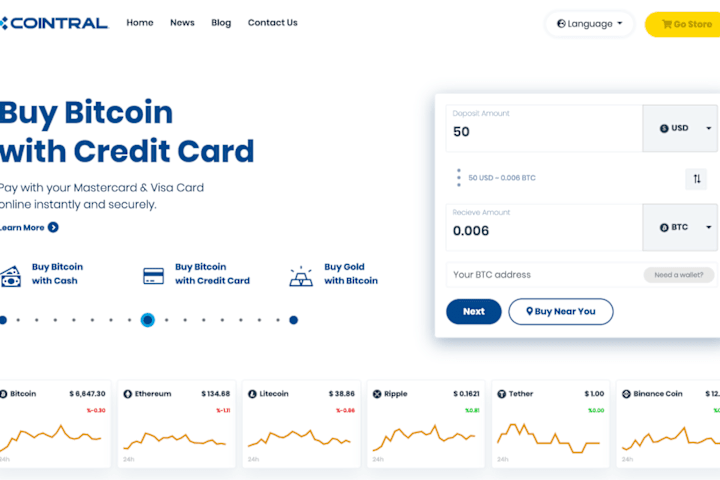 Cover image for Cointral.com