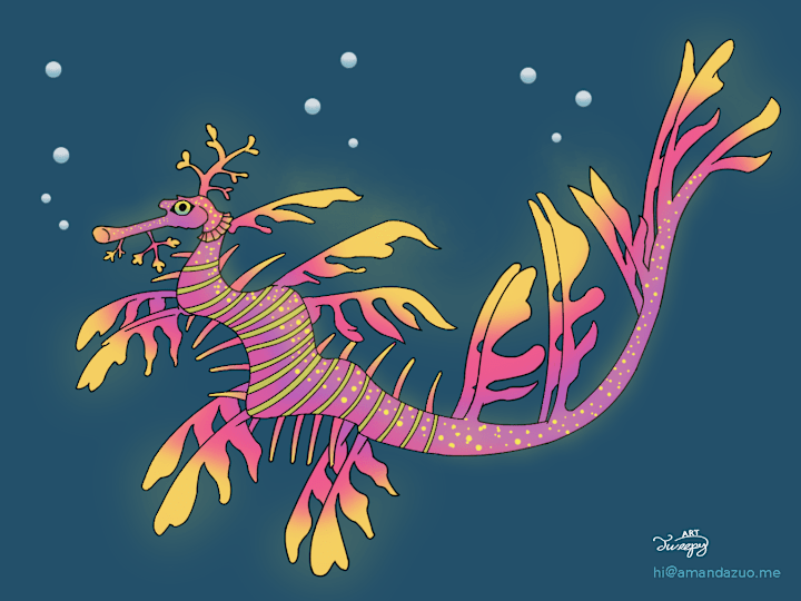 Cover image for Leafy Seadragon Design