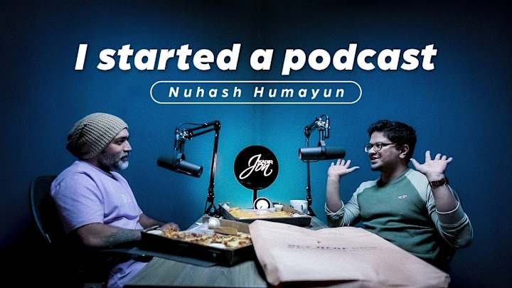 Cover image for I started a podcast | Nuhash Humayun - YouTube