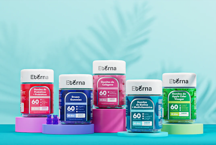 Cover image for Gummies Eterna Nutrition · Packaging design