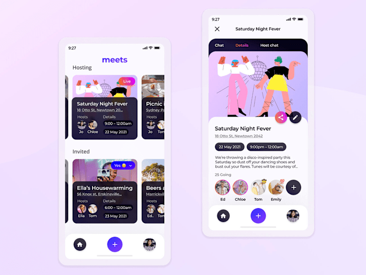 Cover image for Meets: An app for party throwers and goers