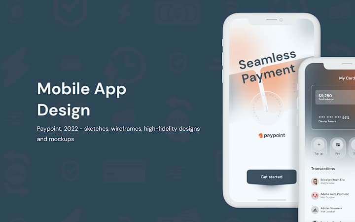 Cover image for Paypoint Mobile App on Behance