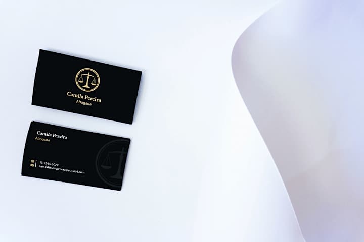 Cover image for Desing business card for a lawyer