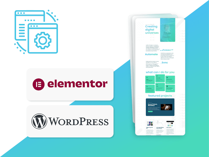 Cover image for Elementor & Wordpress Maintenance / Support Service