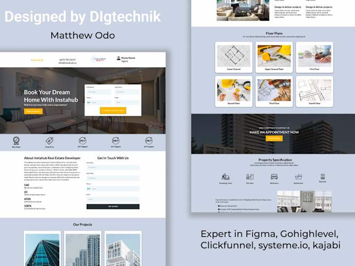 Cover image for Gohighlevel / Clickfunnels Landing page