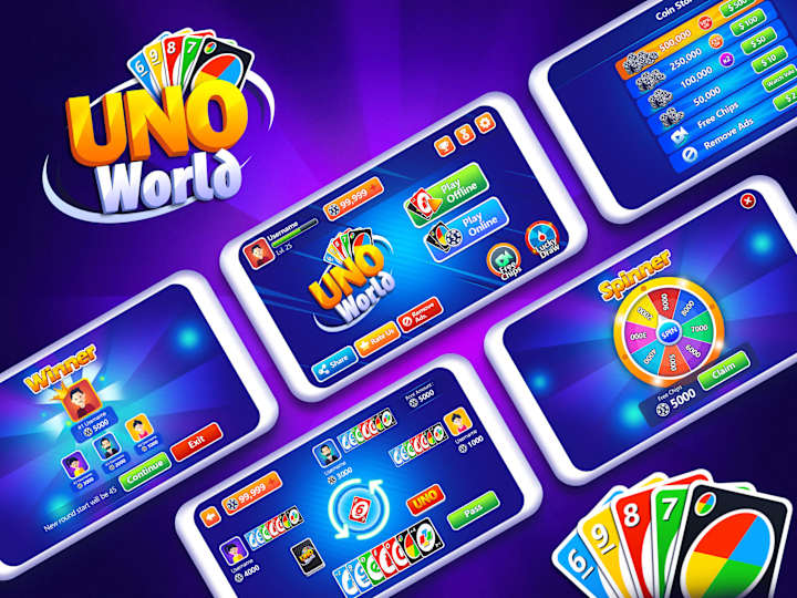 Cover image for UNO World - Game UI