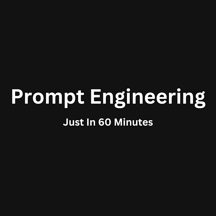 Cover image for I will teach you prompt engineering live in just 60 minutes