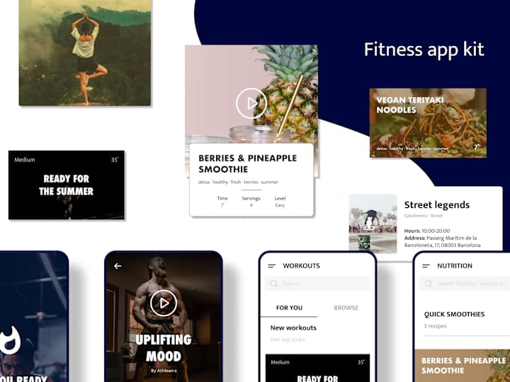 Cover image for Bravo Block | Fitness app template