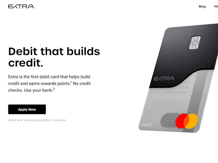 Cover image for Extra Debit Card®: Build Credit Without a Credit Card