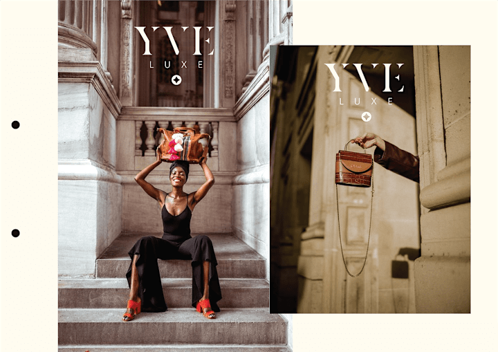 Cover image for YVE LUXE - Luxury Goods Reseller | Branding Design