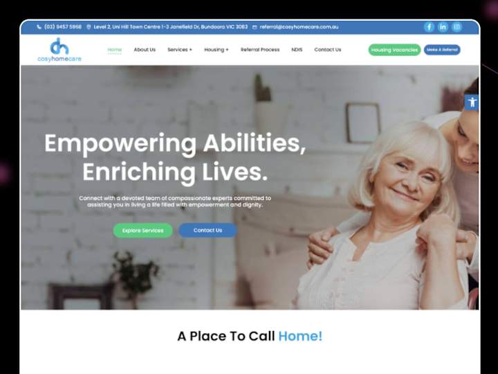 Cover image for Cosy Home Care