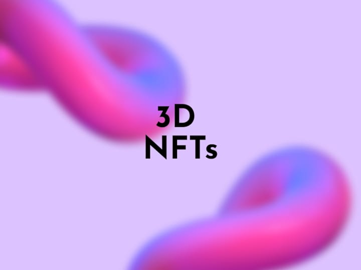 Cover image for 3D NFTs.