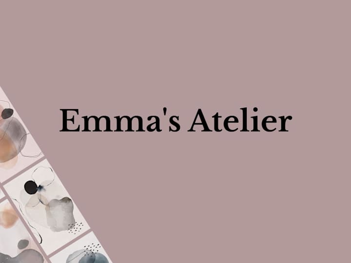Cover image for Emma’s Atelier – Artistic Website Concept