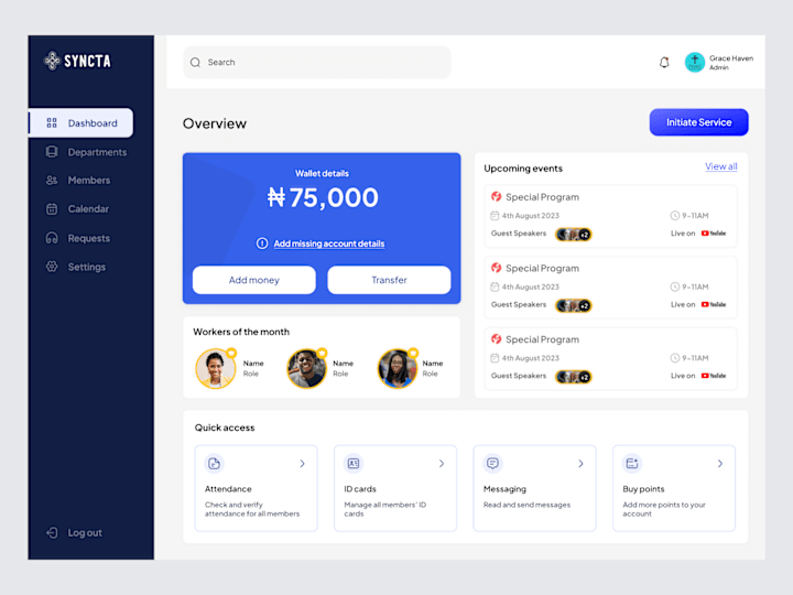 Cover image for SaaS Webapp Design