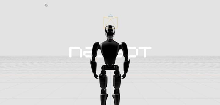 Cover image for NEXBOT - robot character concept