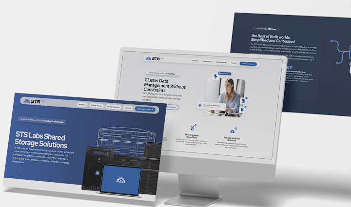 Cover image for Rebranding and Website Redesign for STS Labs