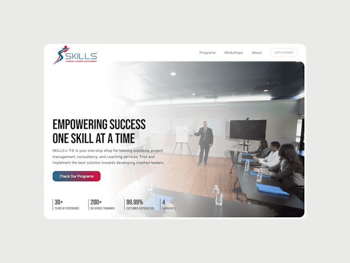 Cover image for SKILLS L-T-D _ a targeted training consultant