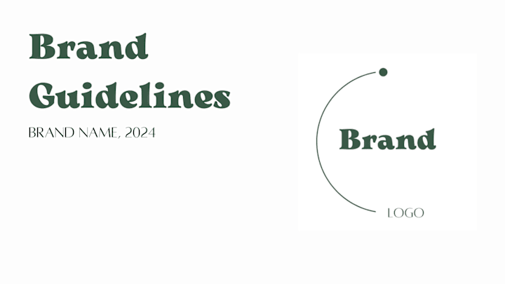 Cover image for Brand Guidelines Template