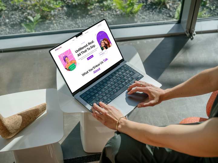 Cover image for Designing a Fun Podcast Website for 'All That To Say'