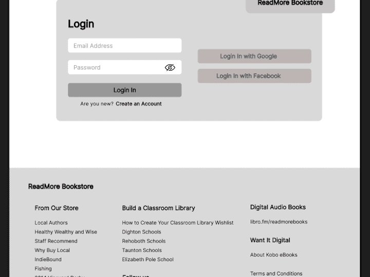 Cover image for WireFraming of Old Website