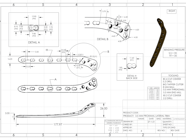 Cover image for Efficient 2D CAD Design Project with AutoCAD Industrial Part