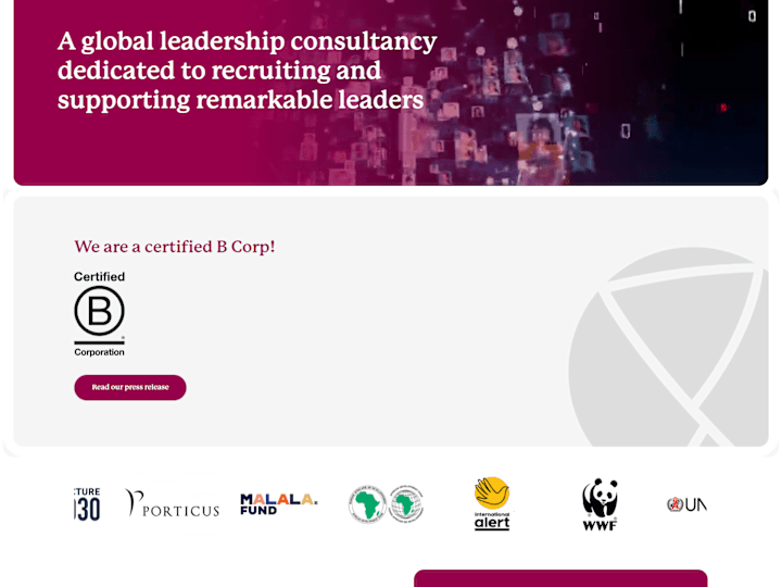 Cover image for Oxford HR - A global leadership consultancy