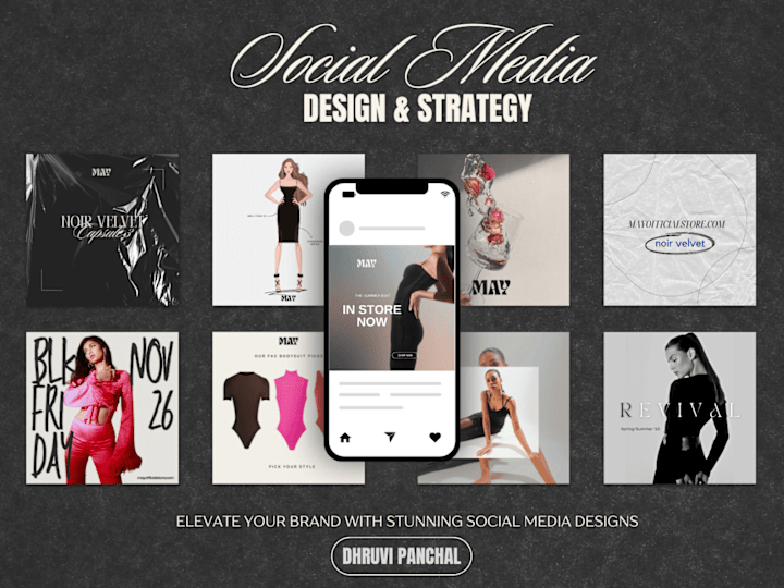 Cover image for Social Media Design & Strategy