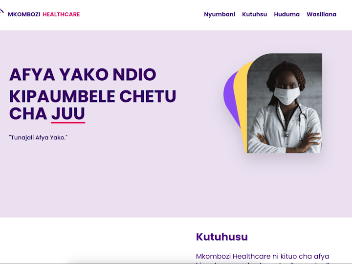 Cover image for Mkombozi Healthcare