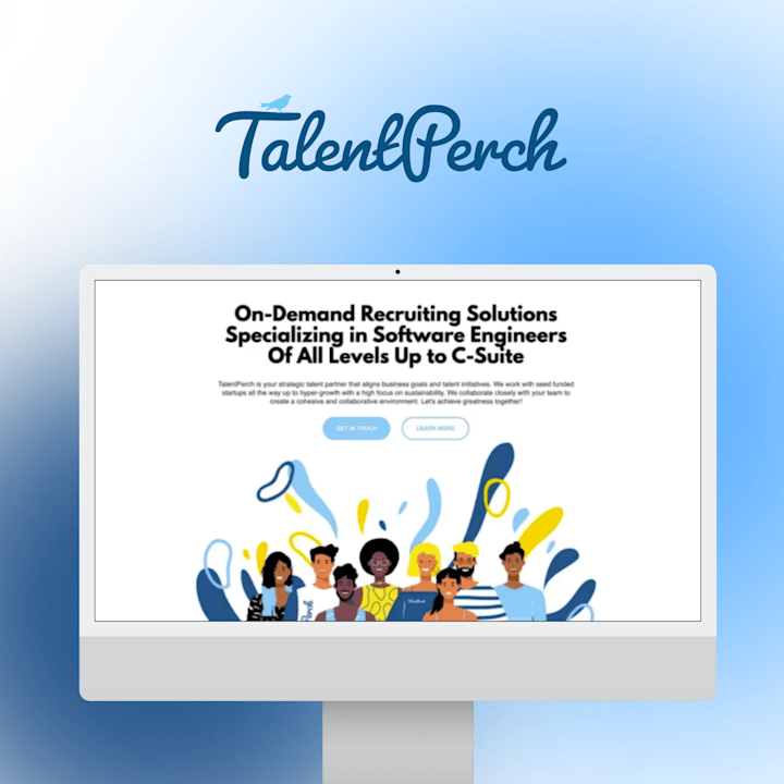 Cover image for Webflow Website Development - TalentPerch.com