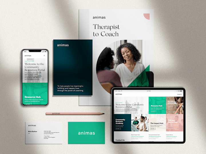 Cover image for Animas | Brand & UI