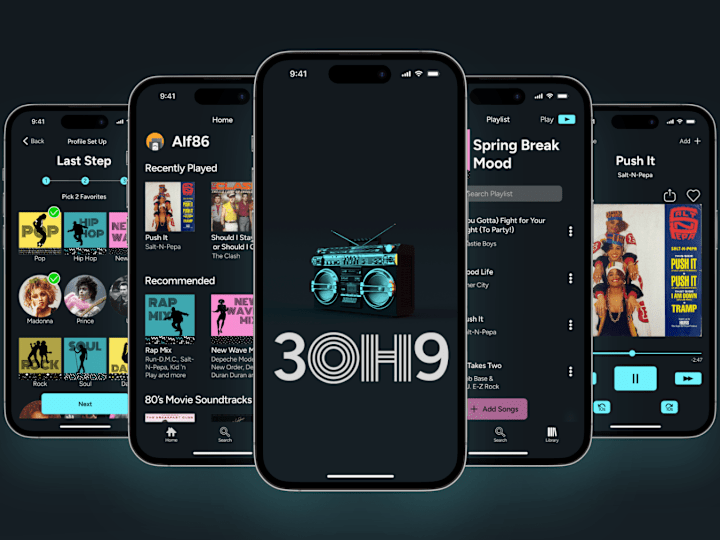 Cover image for 80’s Music App