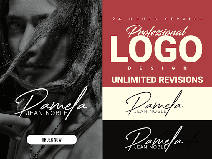Cover image for I will design modern minimalist logo design within 24 hours