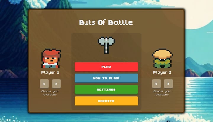 Cover image for Bits Of Battle game