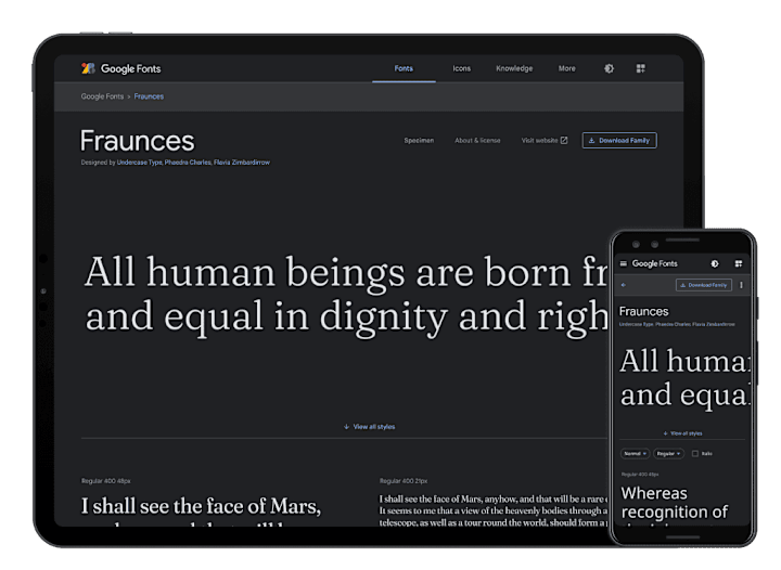 Cover image for Google Fonts Redesign