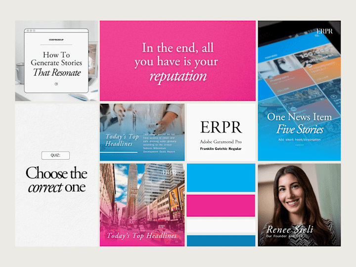 Cover image for ERPR Group | Brand Guide + Branded Templates