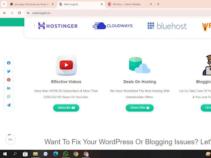 Cover image for wordpress
