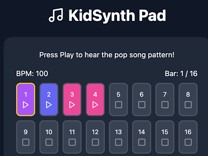 Cover image for GitHub - tbhogstrom/kids-synth-design: Created with StackBlitz …