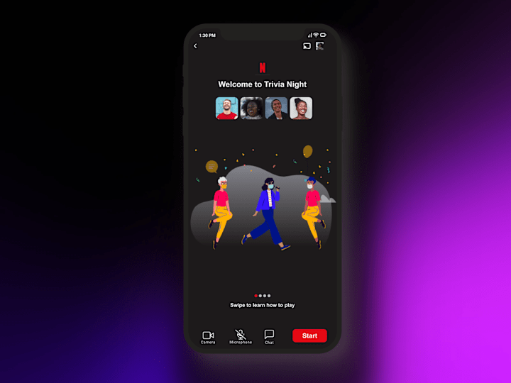 Cover image for Netflix Social Feature Design - Passion Project