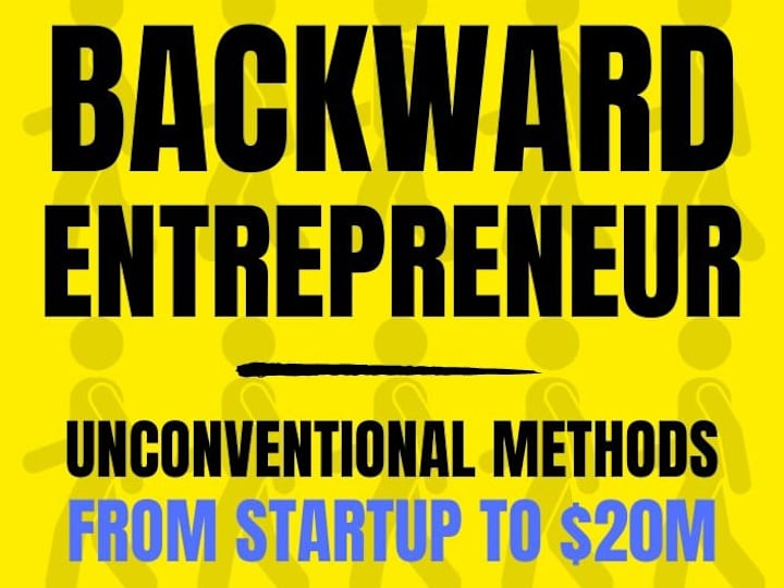 Cover image for Non-Fiction Ghostwriting: Backward Entrepreneur