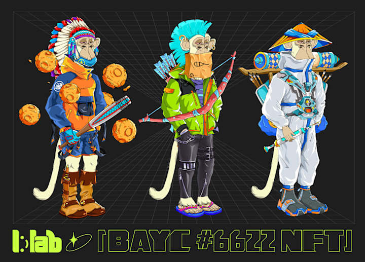 Cover image for BAYC #6622 X L-lab
NFT Limited Collection