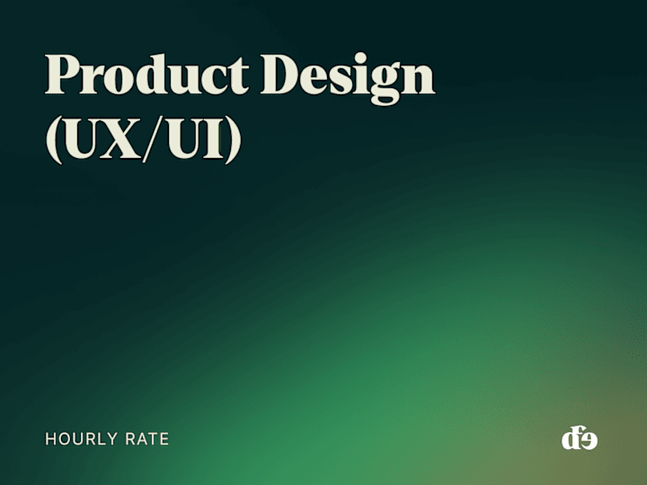 Cover image for Product Design (UX/UI)