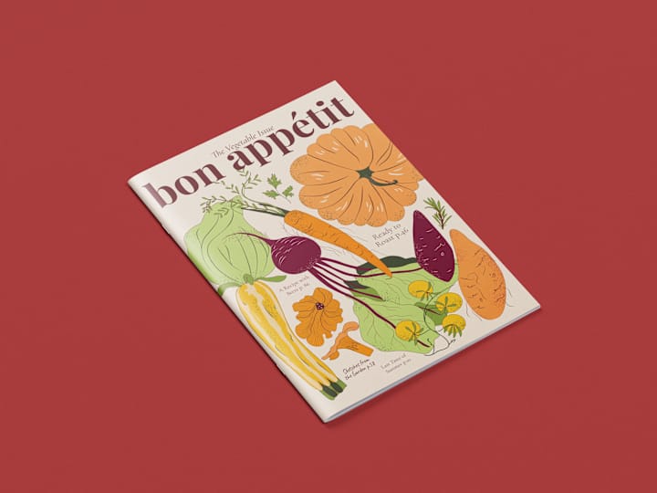 Cover image for The Vegetable Issue — Concept covers for Bon Appétit magazine