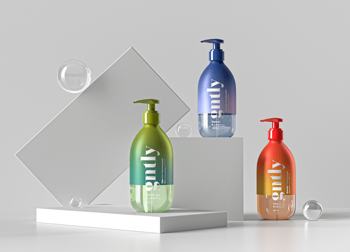 Cover image for GNTLY - Hand wash gel packaging :: Behance