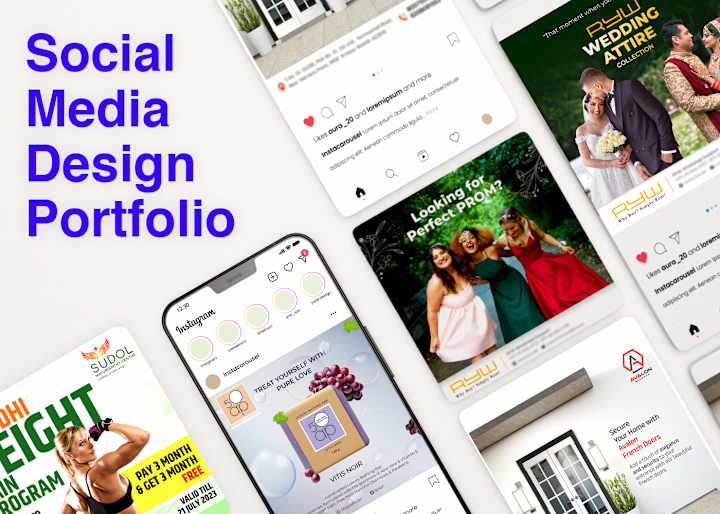 Cover image for Social Media Design Portfolio for Various Businesses :: Behance