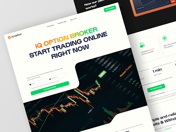 Cover image for Trading Platform | Website Design UI/UX