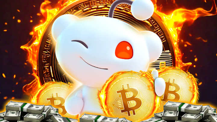 Cover image for Why-Reddit-Holding-Bitcoin - Thumbnail Design