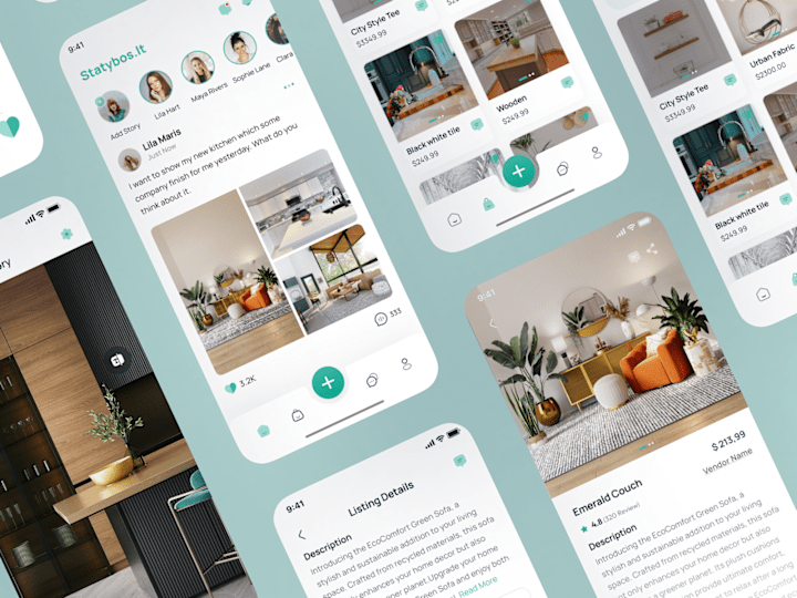 Cover image for Innovative UX/UI Design for Renovation Social App