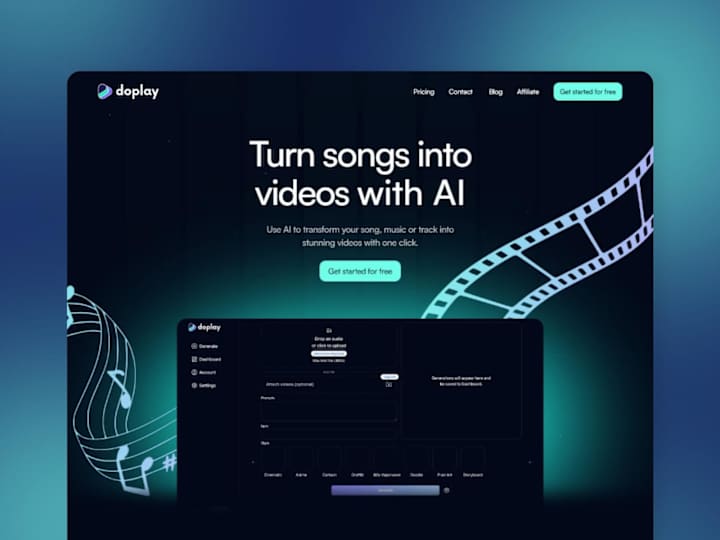 Cover image for Doplay AI - Website Design & Framer Development