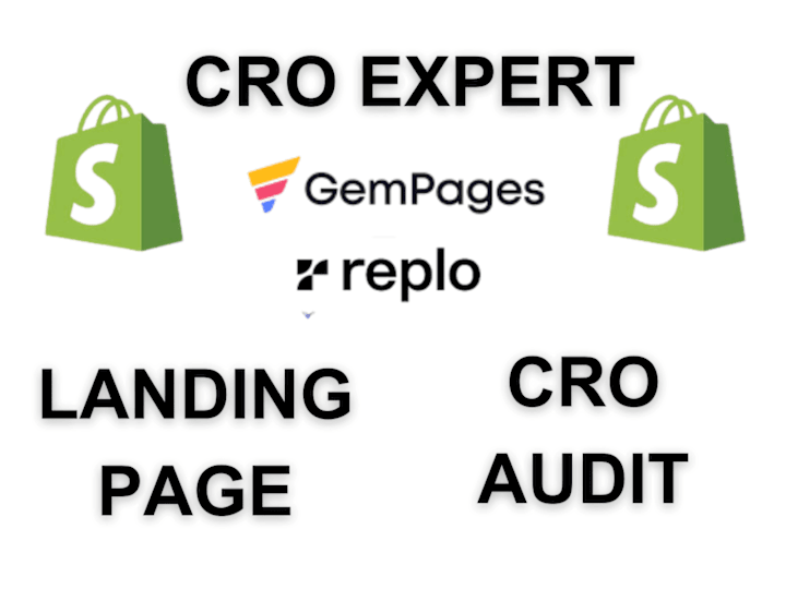 Cover image for Shopify Replo Gempages Product page CRO Expert Shopify SEO