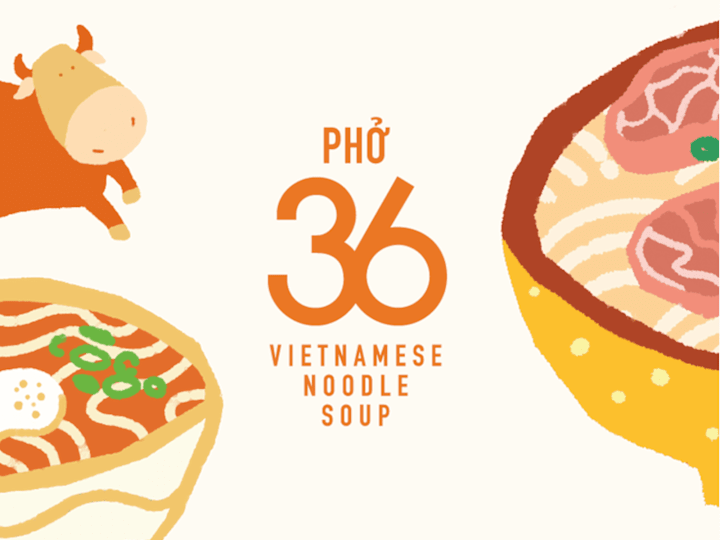 Cover image for PHO36 Restaurant | Brand Identity